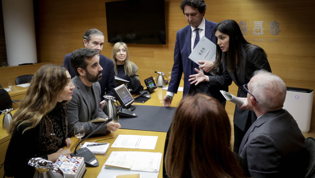Sesión constitutiva de la comisión de investigación de las Cortes Valencianas sobre la dana del pasado 29 de octubre.
