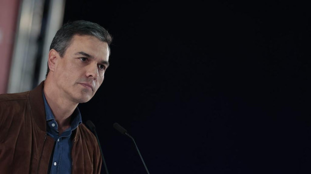 Pedro Sánchez, el miércoles en un mitin en Gijón