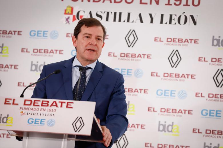 Alfonso Fernández Mañueco, presidente de la Junta de Castilla y León