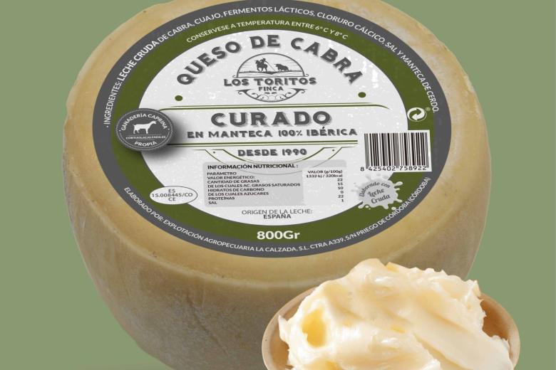 Queso Curado en Manteca 100% Ibérica- Cortijo La Calzada