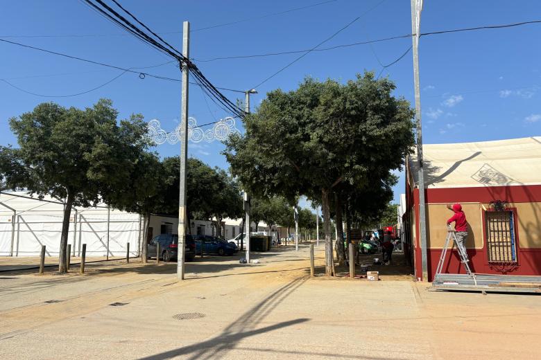 Montaje Feria Córdoba 2025 El Arenal SADECO PORTADA CASETAS