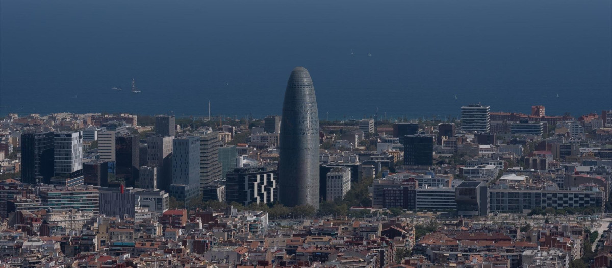 Vista de la ciudad de Barcelona