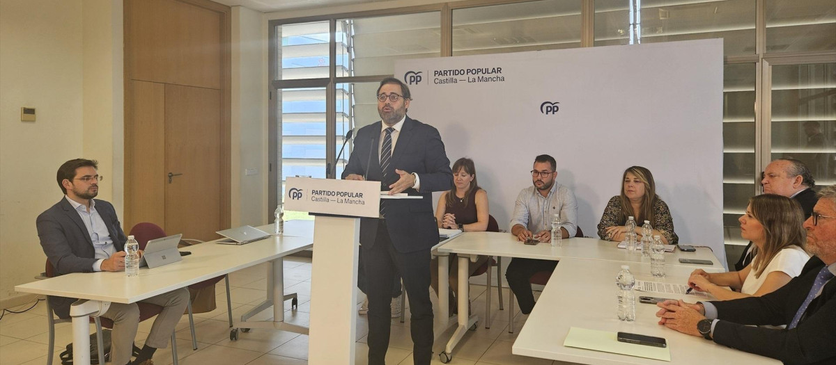 Paco Núñez durante la conferencia en Guadalajara
EUROPA PRESS
13/5/2025