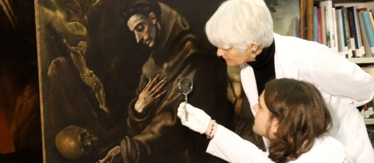Pintura atribuida a El Greco