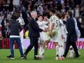 Ancelotti y Bellingham en el Bernabéu