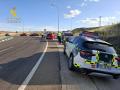 Agentes de la Guardia Civil en el marco de un dispositivo de control de velocidad

REMITIDA / HANDOUT por GUARDIA CIVIL
Fotografía remitida a medios de comunicación exclusivamente para ilustrar la noticia a la que hace referencia la imagen, y citando la procedencia de la imagen en la firma
20/6/2025