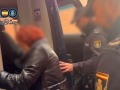 Imágenes de la Policía Nacional durante la detención