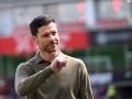 Xabi Alonso, en una imagen con el Bayer Leverkusen esta temporada